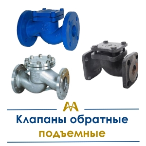 Клапаны обратные подъемные купить в Алматы по ценам от производителя