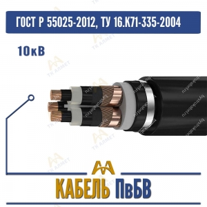 Кабель ПвБВ - 10кВ купить в Алматы по ценам от производителя
